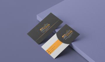 تصميم بزنس كارد&بطاقة اعمال احترافية